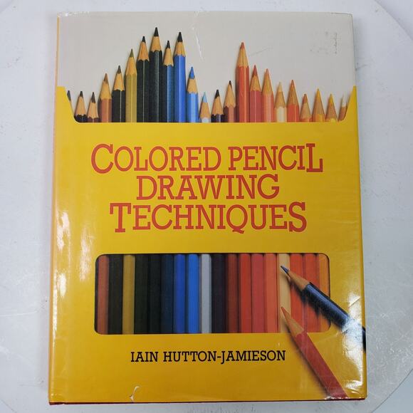 1986 Colored Pencil Drawing Techniques by Iain Hutton Jamieson - Picture 1 of 4